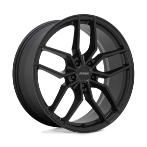 Petrol Wheels – P5C – Black – 17″x8″ 35mm – All weather Wheels – 1780P5C355120M76